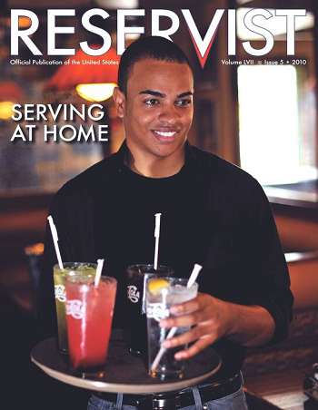 Reservist Magazine, Serving at Home, Volume 57 Issue 5